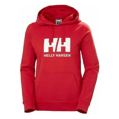 Helly Hansen Women's HH Logo Hoodie with Hood Red