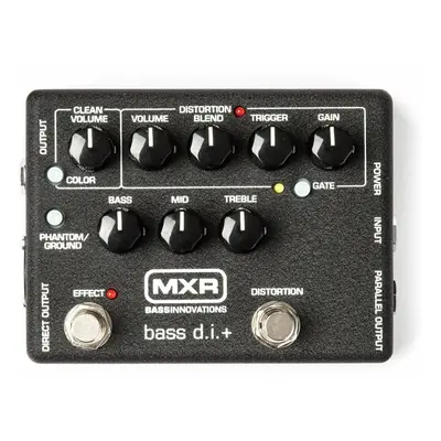 Dunlop MXR M80 Bass D.I. Plus Bassguitar Effects Pedal