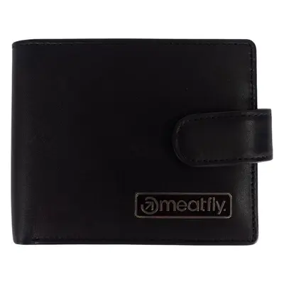 Meatfly Nathan Premium Leather Wallet Black