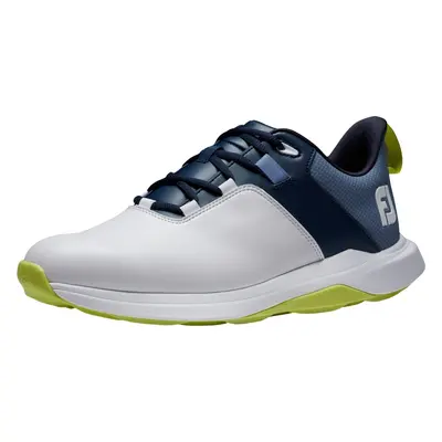 Footjoy ProLite White/Navy/Lime Men's golf shoes