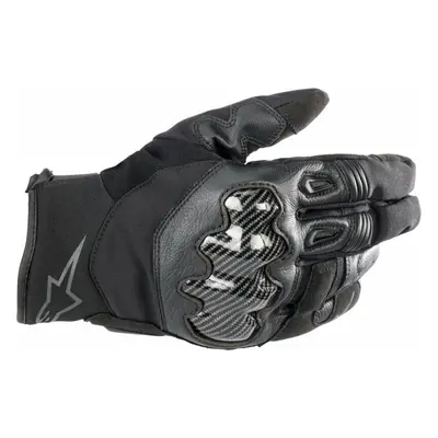 Alpinestars SMX-1 Drystar Gloves Black/Black Motorcycle Gloves