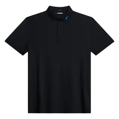 J.Lindeberg KV Regular Fit Black Polo Shirt