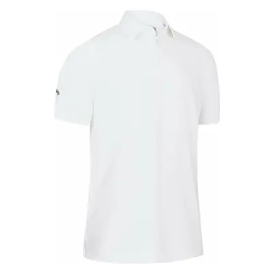 Callaway Swingtech Solid Mens Bright White Polo Shirt