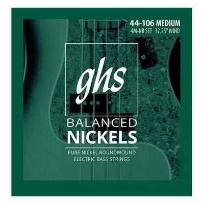 GHS 4700-4M-NB Bassguitar strings