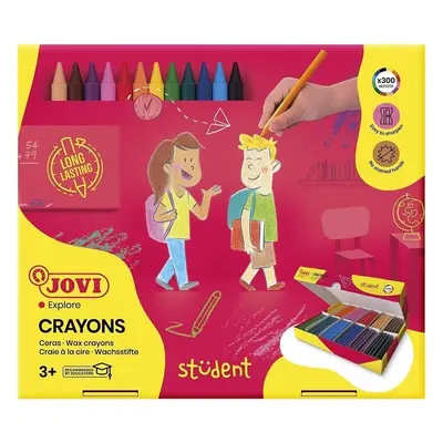 Jovi Round Wax Crayons Crayons pcs