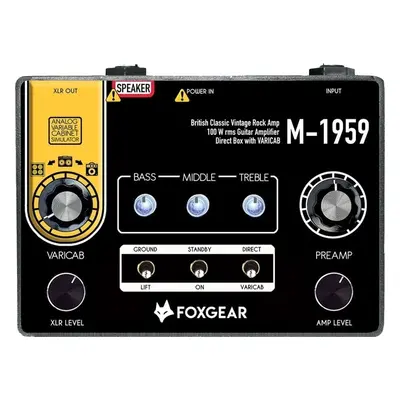 Foxgear M-1959 Solid-State Amplifier