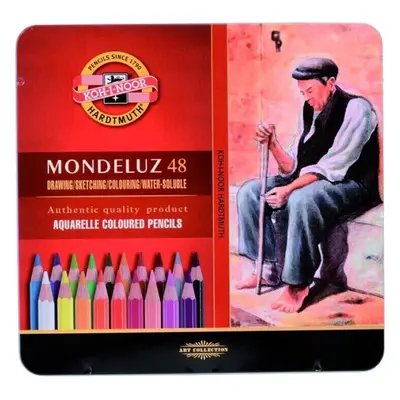 KOH-I-NOOR Mondeluz 3726/48 Set of Watercolour Pencils pcs