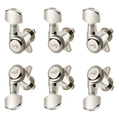 Schaller M6 3L/3R locking 19,5 Nickel Guitar Tuning Machines