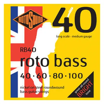 Rotosound RB40 Bassguitar strings