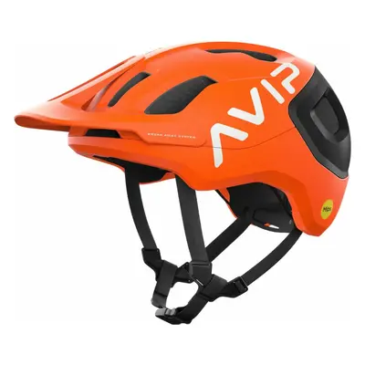 POC Axion Race MIPS Fluorescent Orange AVIP/Uranium Black Matt Bike Helmet