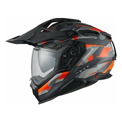 Nexx X.WED3 Trailmania Grey/Orange MT Helmet