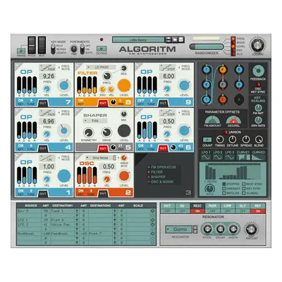 Reason Studios Algoritm FM Synthesizer (Digital product)