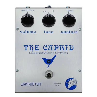 Wren and Cuff Caprid OG Blue-Violet Fuzz Guitar Effect