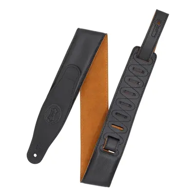 Levys MGS80CS-BLK-HNY Guitar strap Black & Honey