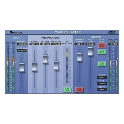 Sonnox Oxford Limiter (Native) (Digital product)