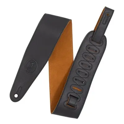 Levys MGS44ST3-BLK-HNY Guitar strap Black & Honey