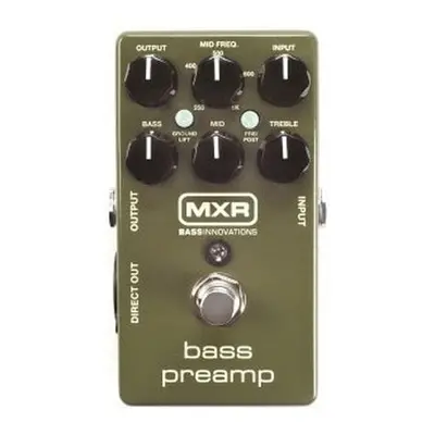 Dunlop MXR M81 Bass Preamp Bassguitar Effects Pedal