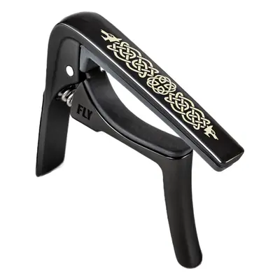 Dunlop MXR 63CBKC Trigger Fly Capo Celtic Knot Celtic Knot Acoustic Guitar Capo