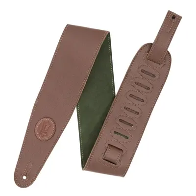 Levys MGS44ST3-BRN-GRN Guitar strap Brown & Green