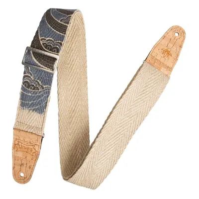 Levys MH8P-001 Textile guitar strap Island