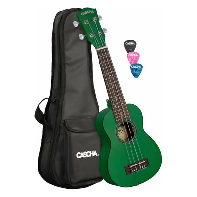 Cascha HH 2265L Green Ukulele