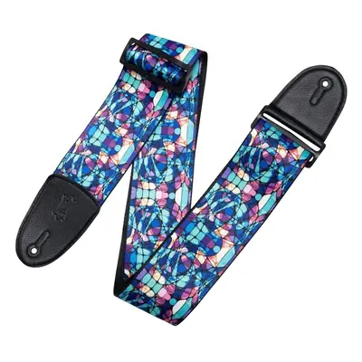 Levys MP3SG-001 Textile guitar strap Blue Mirage