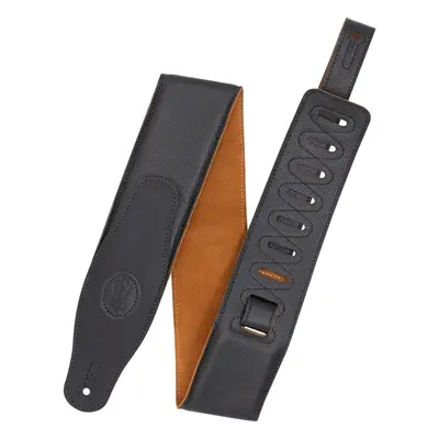 Levys MGS83CS-BLK-HNY Guitar strap Black & Honey