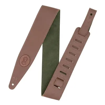 Levys MGS317ST-BRN-GRN Guitar strap Brown & Green