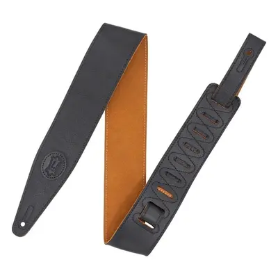 Levys MGS317ST-BLK-HNY Guitar strap Black & Honey