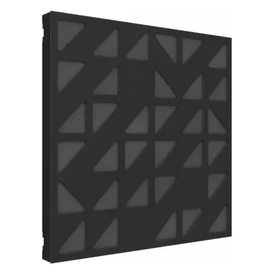 Vicoustic VicPattern Ultra Triangles Black Matte Diffusor