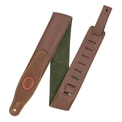 Levys MGS80CS-BRN-GRN Guitar strap Brown & Green