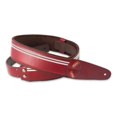 RightOnStraps Mojo Textile guitar strap Race Red