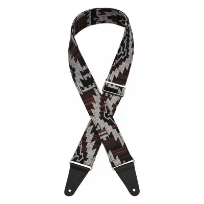 Fender Zion Strap 2'' Textile guitar strap Black Aztec