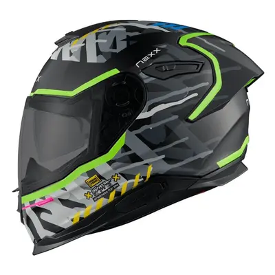 Nexx Y.100R Urbangram Black MT Helmet