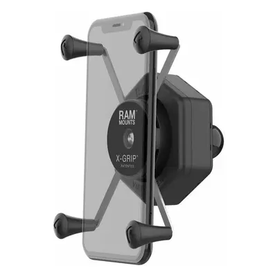 Ram Mounts X-Grip Large Phone Holder with Ball & Vibe-Safe Adapter Phone/Tablet Holder