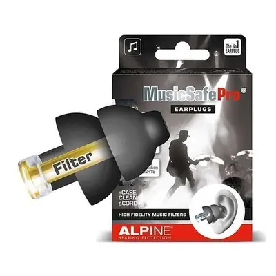 Alpine MusicSafe Pro Black Earplugs