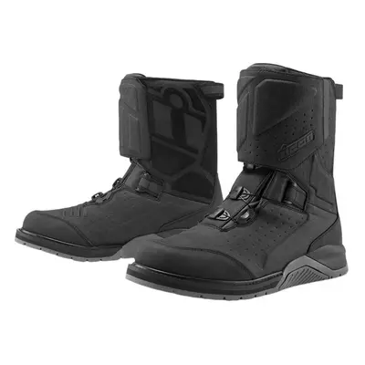 ICON - Motorcycle Gear Alcan WP CE Boots Black Motorcycle Boots