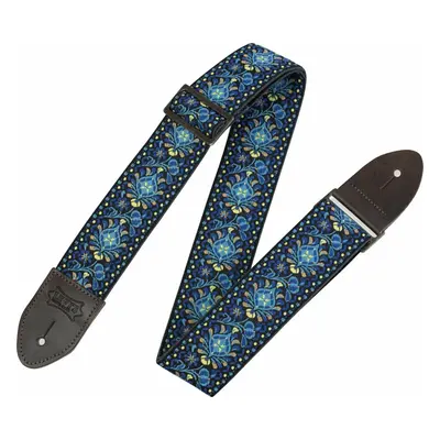 Levys M8HTV-04 Textile guitar strap Blue