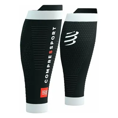 Compressport R2 3.0 Black/White Calf covers for runners