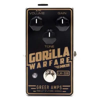 Greer Amps Gorilla Warfare MKII LM-308 Guitar Effect