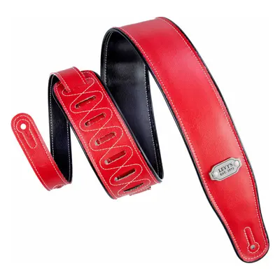 Levys M26VP Guitar strap Red & Black