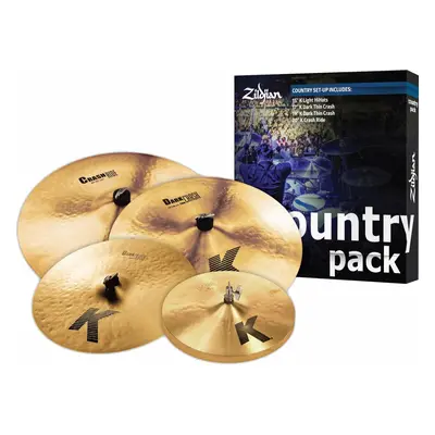 Zildjian K0801C K Country 15/17/19/20 Cymbal Set