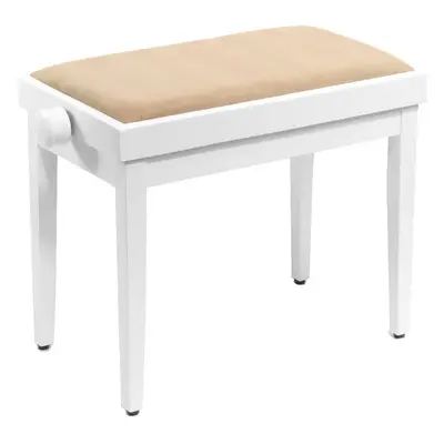 Pianonova SG Wooden piano stool White