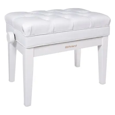 Roland RPB-500 Wooden piano stool Polished White