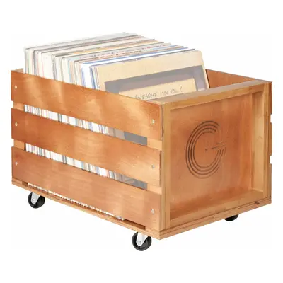 Legend Vinyl LP Crate Vinyl Record Box Natural