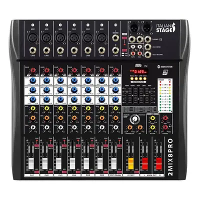 Italian Stage 2MIX8PRO Mixing Desk