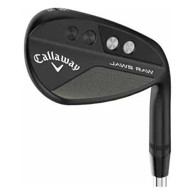 Callaway JAWS RAW Black Plasma Steel Golf Club - Wedge Left Handed 52° 10° Steel Wedge Flex