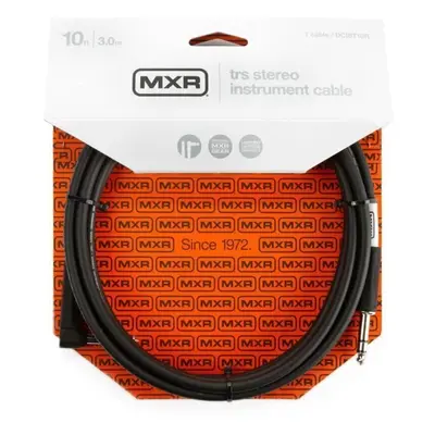 Dunlop MXR DCIST10R TRS Cable 10ft m Straight - Angled Instrument Cable