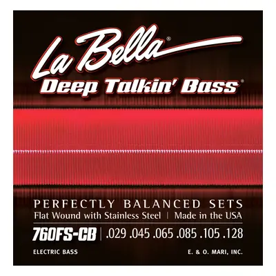 La Bella 760FS-CB Bassguitar strings