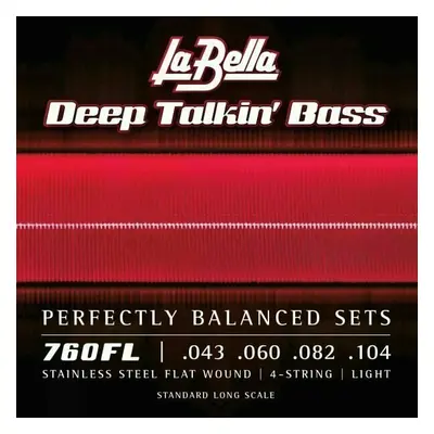 La Bella 760FL Bass strings